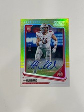 2018 Panini Score Football Gold Zone Sam Hubbard #415 RC /50