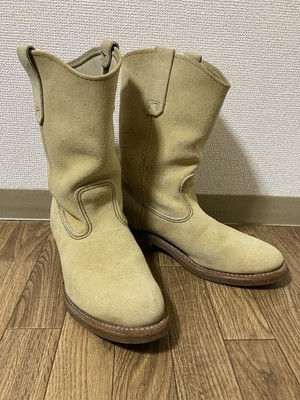 REDWING 8156 Pecos Boots Suede 8E 2 #0223 | eBay