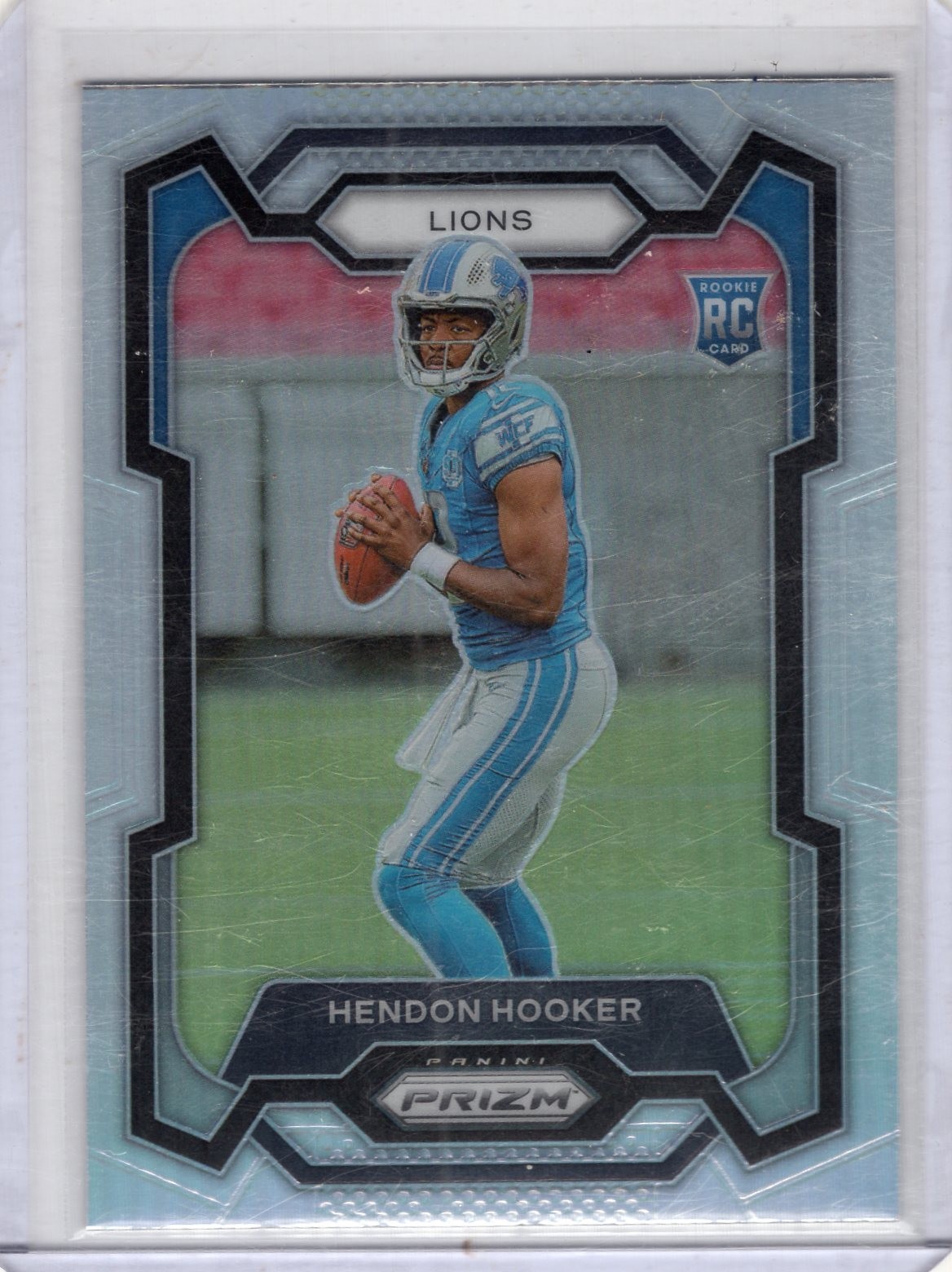 2023 Panini Prizm #329 Hendon Hooker Silver Prizm Rookie Card RC