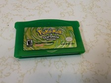 Pokemon: LeafGreen Version GBA Game Boy Advance, 2004 Authentic Leaf Green