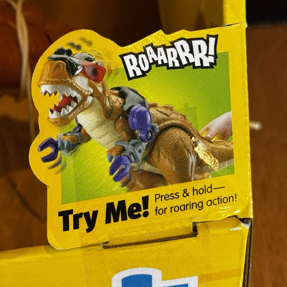 Imaginext Mega T-Rex con Dragon Adventure DVD incluido 2011 ¡Nuevo en caja! Foto 3 de 4