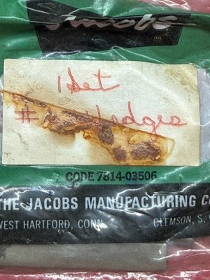 Jacobs #6 Wedge Set (Set of 2), for Taper 6JT & 33 - has some rust
