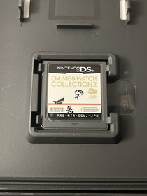 Game and Watch Collection 1 & 2 Set! Club Nintendo DS Complete Cib Japanese