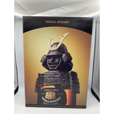 Nikka Whisky Gold & Gold Samurai Edition Bottle with Armor Topper Whisky