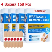 1-6Pcs Plantar Wart Remover Extra-Thick Bandages for Warts Corns Small Callus