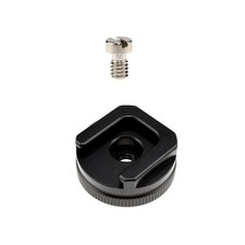 Durable Camera Hot Shoe Mount to 1/4"-20 Tripod Screw Adapter for DSLR Camera
