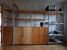Ikea Niklas Regalsystem, Gesamtmaß: BxHxT 2,95 x 2,02 x 0,42 m Holz/Metall