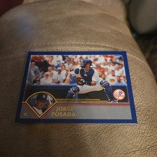 2003 Topps Jorge Posada New York Yankees #220