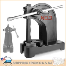 3 Ton Arbor Press Ratchet Leverage Press Metal Punch Press Machine for Stamping