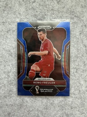 Remo Freuler 2022 Panini Prizm World Cup Qatar Blue Wave #269 /199