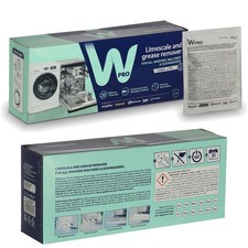 Hotpoint Dishwasher Limescale Descaler & Detergent Remover 12 x 50g Sachets