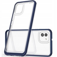 Hurtel SilikonhÜLle MIT Rahmen FÜR Samsung Galaxy A03 Klar 3IN1
