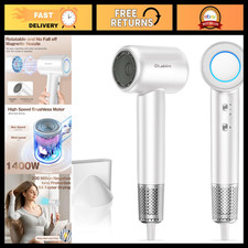 High-Speed Ionic Hair Dryer, 110,000 RPM Motor, Fast Drying, Lightweight, Cyber