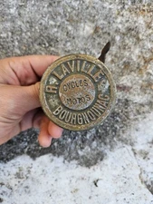 Ancienne Sonnette Cycles & Motos R. LAVILLE Bourgnounac & Accessoire Ancien Vélo