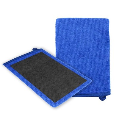 VKQTS 2PCS Car Clay Mitt Auto 8.26*5.59*0.32 inch, Blue 