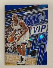 2025 Panini National VIP Gold Shaquille O’Neal Blue Cracked Ice /75 Prizm SSP