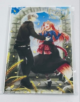 Spice and Wolf Holo 20th anniversary Folienprägung Acrylplatte