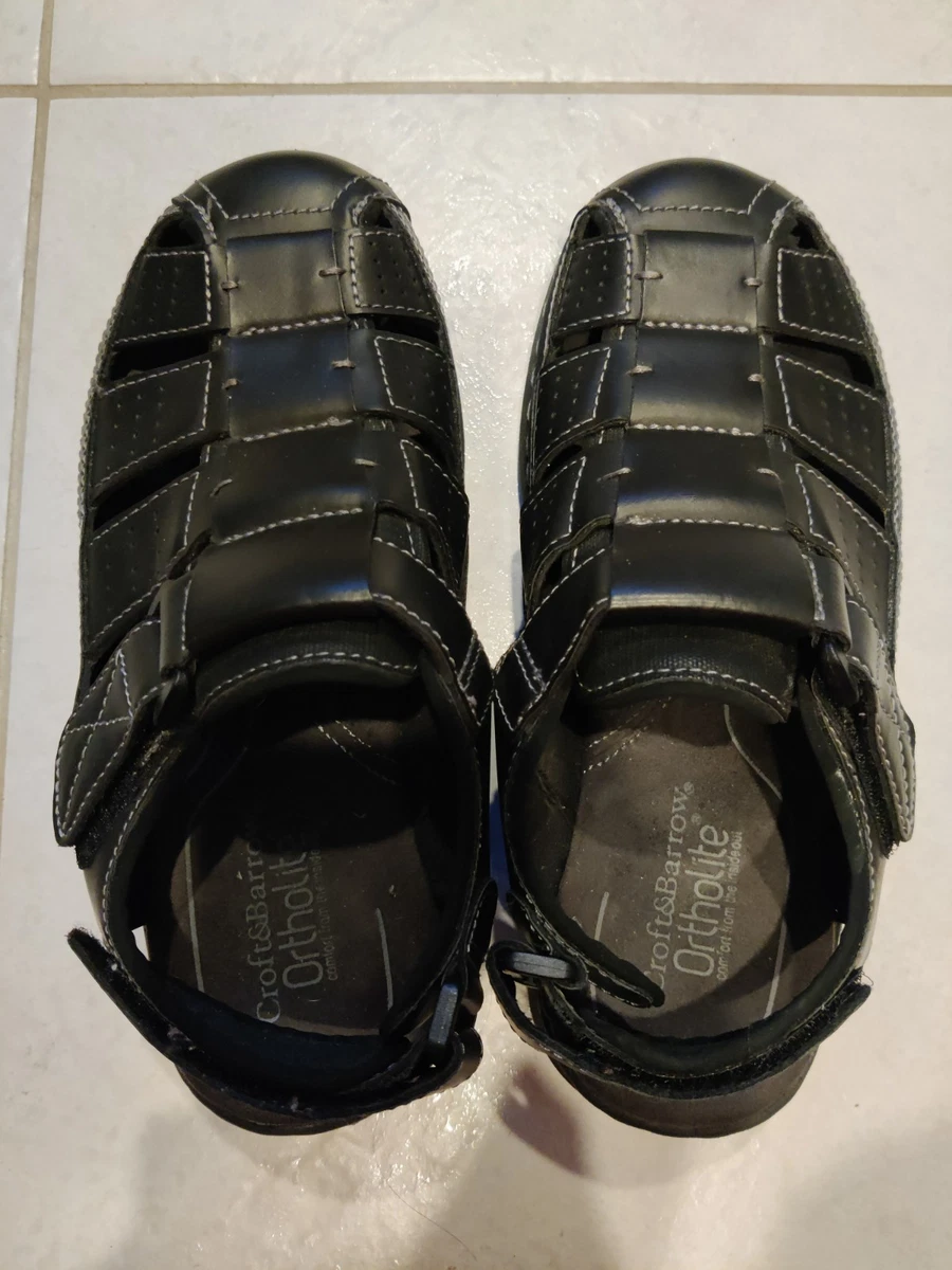Croft & Barrow Black Sandals for Men for sale | eBay display picture 1