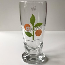 Bluna Limonaden Glas Softdrink Gläser Orangenlimo Saft Trink Becher Retro 0,2l