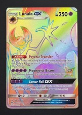 Lunala GX 153/149 Pokemon Sun & Moon Rare Rainbow Near Mint (NM) 2017 on eBay
