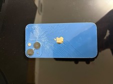 TAKING OFFERS-iphone 13 mini blue damaged 