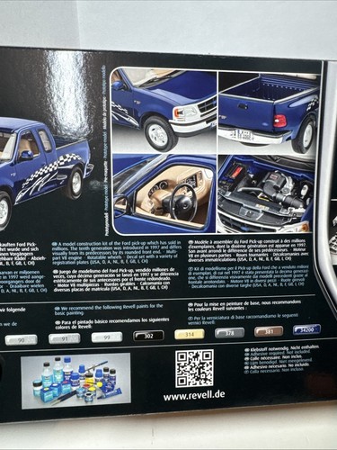 revell 1/25 Maquette 🇨🇵 97 Ford F-150 xlt plastic kit Neuf - Imagen 4 de 6