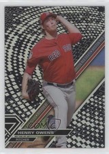 2017 Topps High Tek Pattern 1 Blackout Henry Owens #HT-HO 8d2