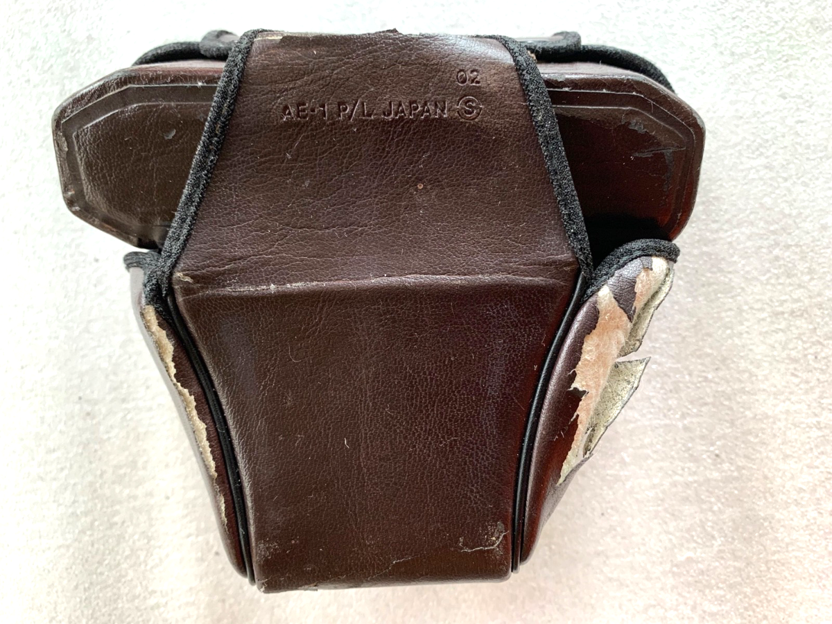 Canon AE-1 P/S Program Leather Vintage Camera Case | Brown | For