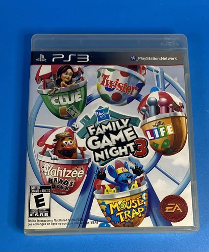 Hasbro Family Game Night 3 CIB (Nintendo Wii, 2010)