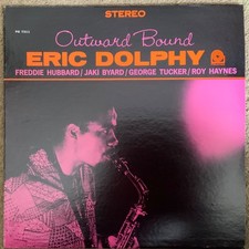 ERIC DOLPHY “Outward Bound” Vinyl LP 1968 Prestige Stereo PR-7311 Blue Label