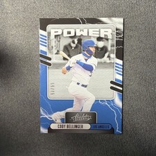CODY BELLINGER 2021 Absolute Power SPECTRUM RED /99  DODGERS #PO-5
