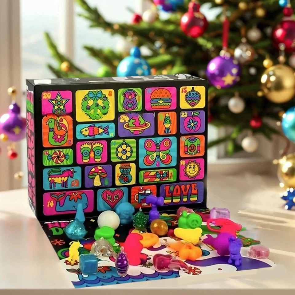 Рождественский календарь на 24 дня Nee Doh Advent NeeDoh - Изображение 4 из 4