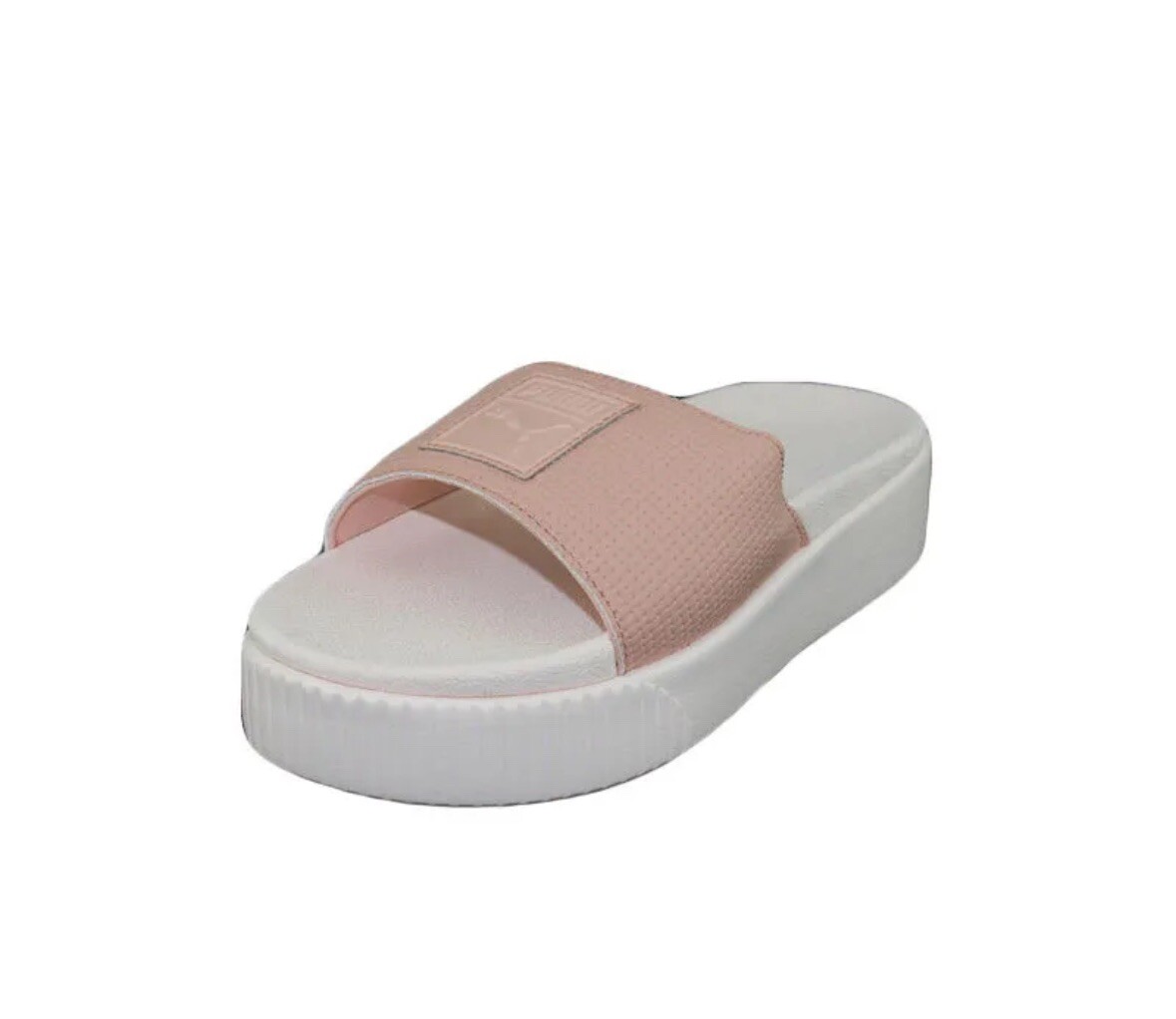 Puma Platform Slide Thick base elevation pollen 366122-01