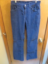 Vintage Levis Corduroy Blue Jeans White Tab Men's 31X30 Straight Leg