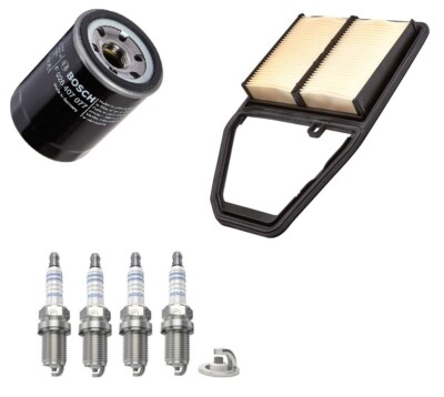 Honda Service Kit Fits Civic MK VII 1.4 1.6 1.7 Bosch Air Oil Filter Spark Plugs