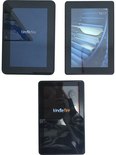 Amazon Kindle Fire HD 3rd Gen Tablet Bundle Includes Three Units WiFi