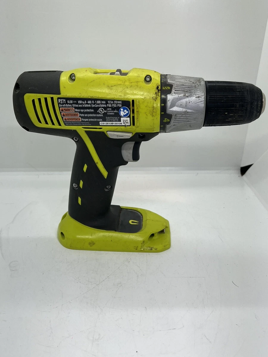 RYOBI P271 18v 2 SPEED 1 2