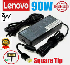 Lenovo ThinkPad Laptop AC Charger Adapter 90W 20V 4.5A SQUARE SLIM TIP FAST
