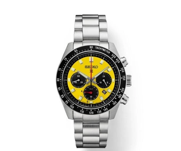 Seiko prospex best sale yellow
