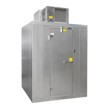 Nor-Lake KODF7766-C 6' x 6' Outdoor Walk-In Freezer -10°F w/ Floor 7'7"H