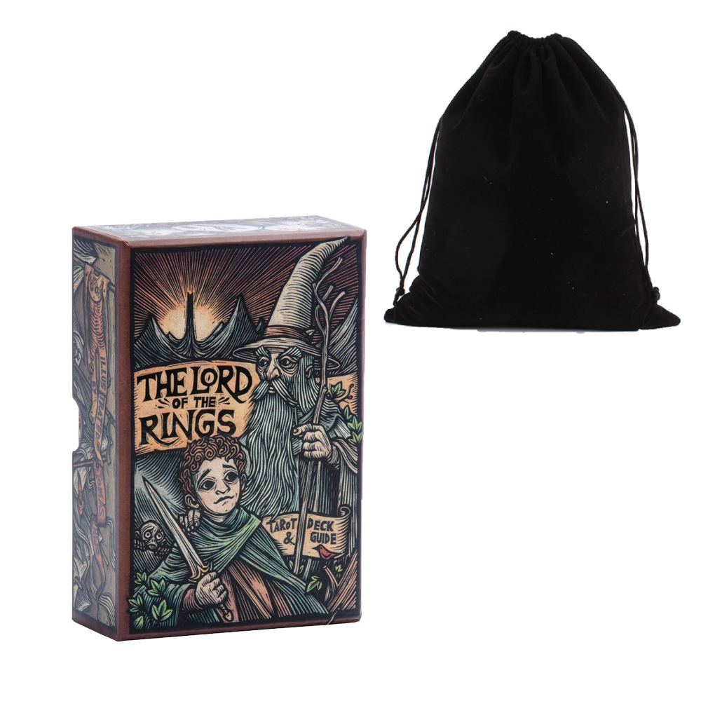 THE LORD OF THE RINGS TAROT CARDS DECK &amp; GUIDEBOOK INSIGHT 