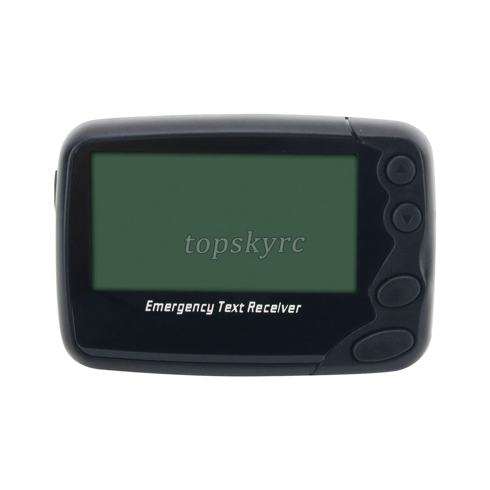 Programmable Alphanumeric Pager Charging POCSAG Pager Emergency Text Receiver - Image 2 of 4
