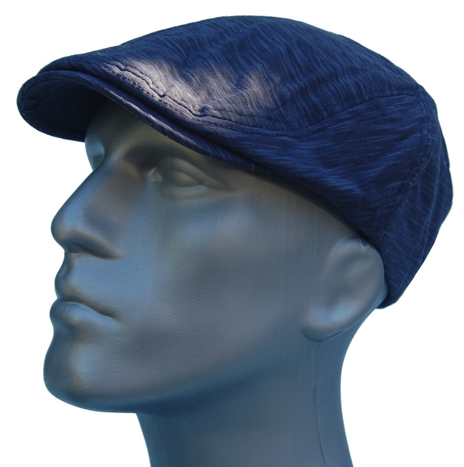 QICHEN Baumwoll Flatcap - Verstellbare Schiebermütze Für Herren & Damen