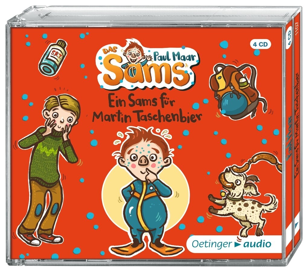 Thumbnail - Ein Sams Für Martin Taschenbier (4cd) | Paul Maar | Deutsch