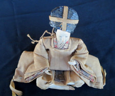 Antique Japanese Takeda Imperial Palace Emperor Doll Original Edo Period