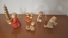N°5 Statuette angioletti porta candele di Natale