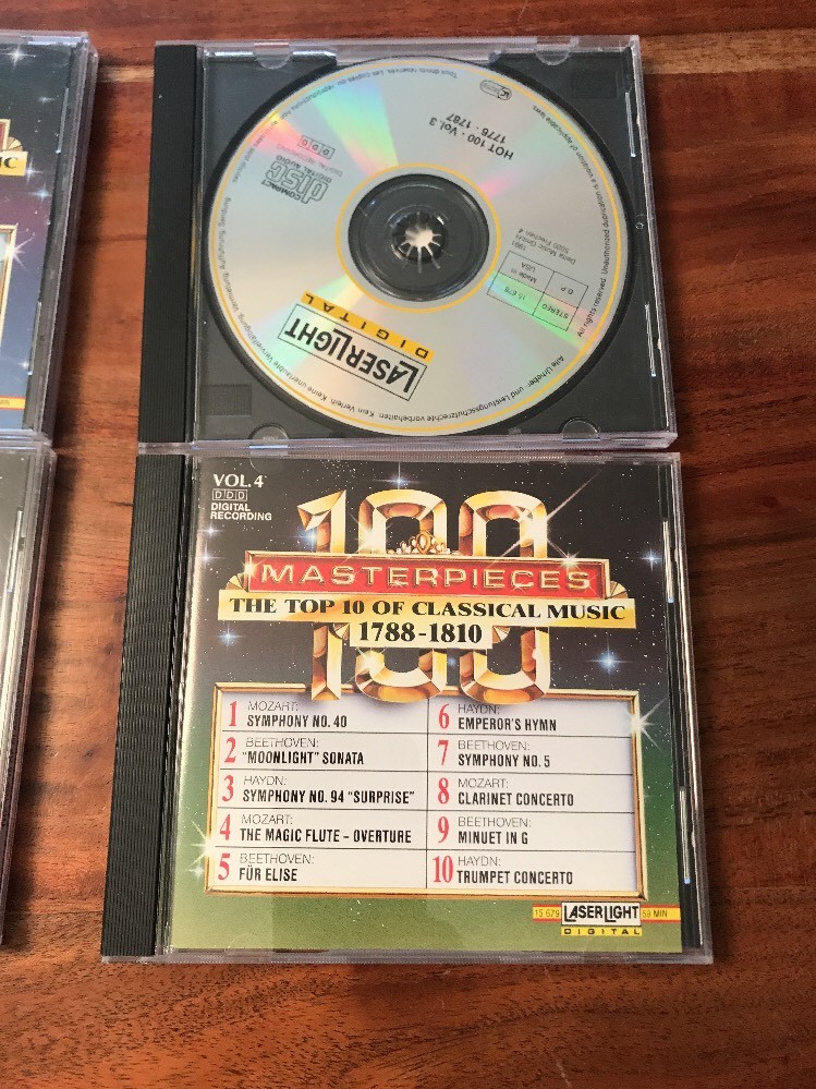 【52CD】MASTERPIECES OF CLASSICAL MUSIC THE TOP 100 MASTERPIECES OF CLASSICAL MUSIC 1685-1928 - 10