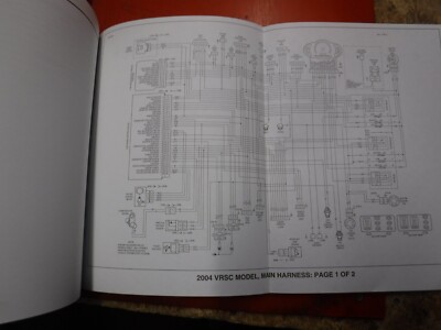 2004 HARLEY DAVIDSON VRSC V-ROD MODELS ORIGINAL FACTORY SERVICE