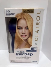 Clairol Permanent Root Touch-Up,Seamlessly Blends, 8G Matches Medium Gold Blonde