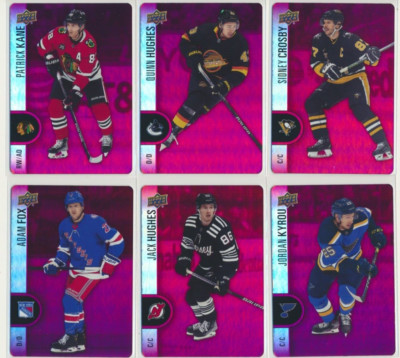 2022-23 UD Tim Hortons Red Die Cut DC-2 Sidney Crosby Pittsburgh Penguins